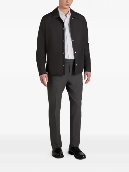 Cămașă Glanshirt din țesătură twill alb
