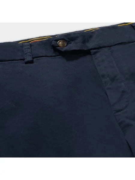 Сhinosy Brooks Brothers ze stretchu niebieskie