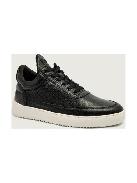 Sneakerși Filling Pieces din piele negru