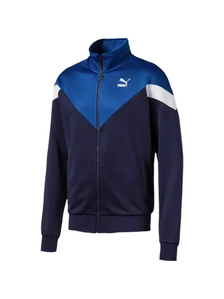 Hanorac cu fermoar Puma albastru