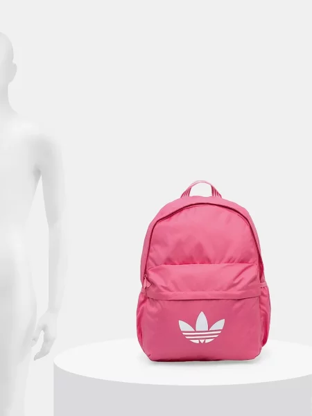 Duży plecak Adidas Originals klasyczny z nadrukiem różowy