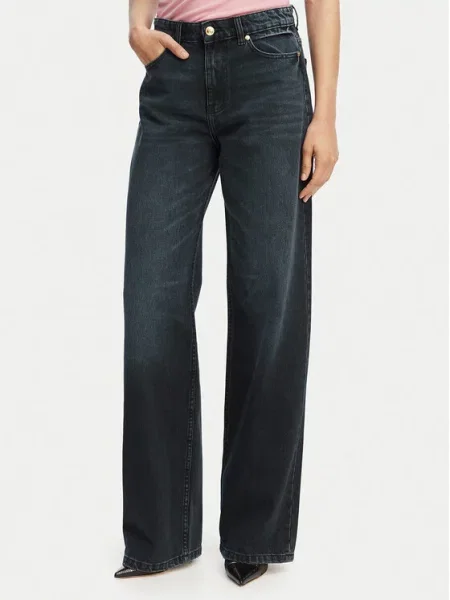 Just Cavalli Дънки CDWCH Тъмносин Straight Fit