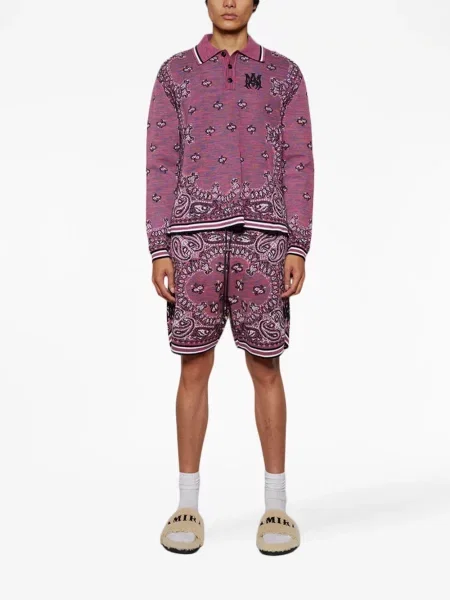 Tricou polo Amiri violet