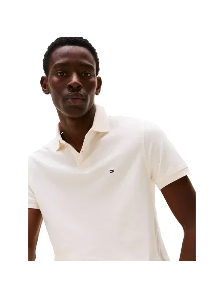 Polo Tommy Hilfiger alb