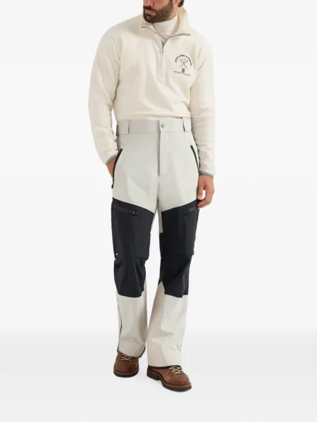 Spodnie Brunello Cucinelli z logo z tafty