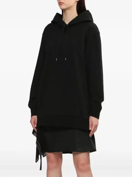 Rochie 3.1 Phillip Lim cu glugă de costum negru