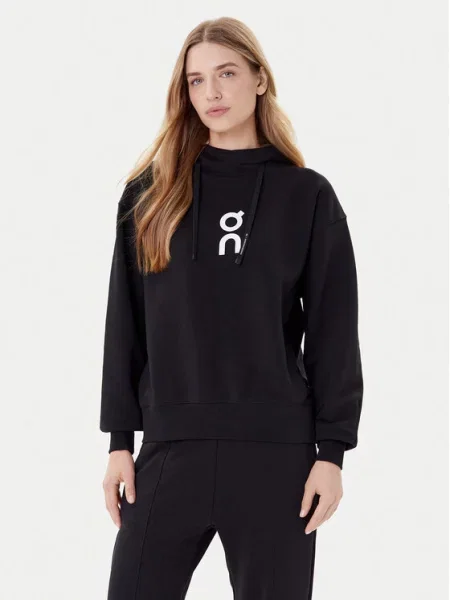 Mikina On Running Club Hoodie black černá