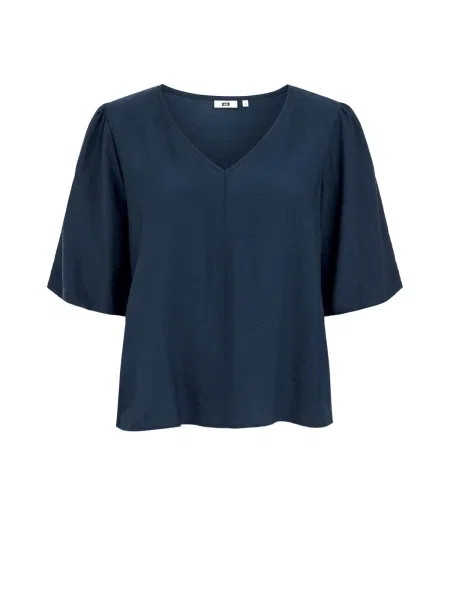 WE Fashion Tricou închis albastru