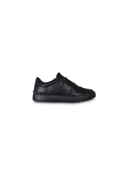Sneakersy Valentino Garavani skórzane czarne