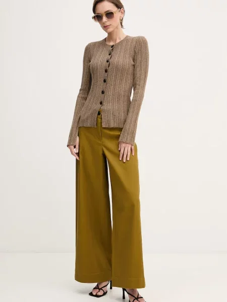 Sisley штани wide leg з