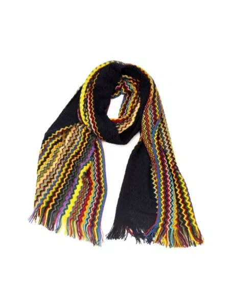Szal Missoni w geometryczne wzory