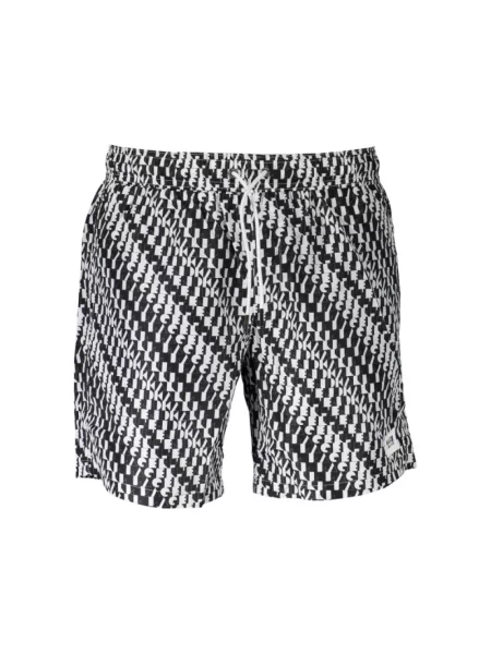 Wielobarwność kąpielówki Karl Lagerfeld Beachwear czarne