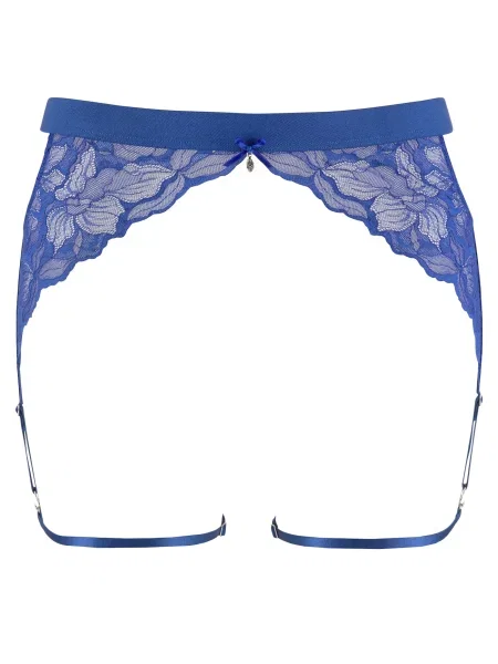 LASCANA Tanga Garter belt' albastru