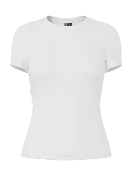 PIECES Tricou PCLULA' alb
