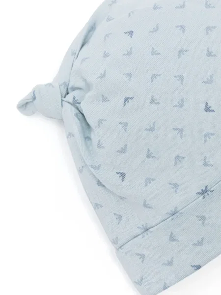 Czapka dziecięca Emporio Armani niebieska