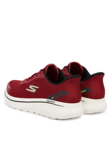 Sportcipők Skechers Go Walk Arch Fit N-Joy DKRD Bordó piros