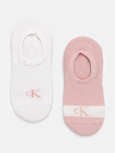 Calvin Klein Jeans Ponožky růžové