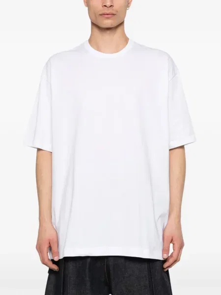 Тениска Comme Des Garçons Shirt с кръгло деколте бяло