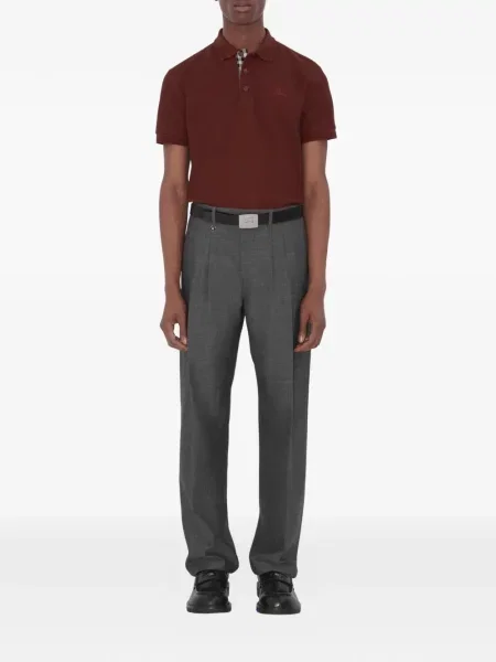 Polo majica Burberry crvena