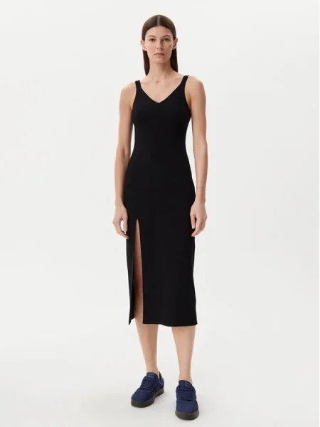 Lacoste Kötött ruha fekete
