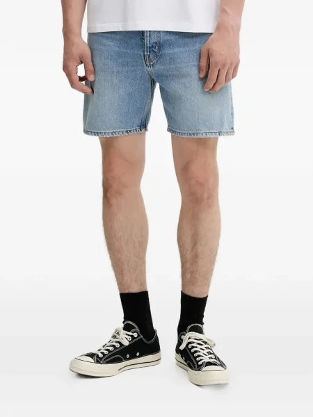 Pantaloni scurți din denim Fiorucci albastru