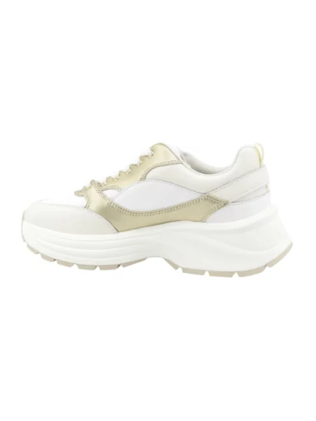 Sneakersy Liu Jo skórzane beżowe