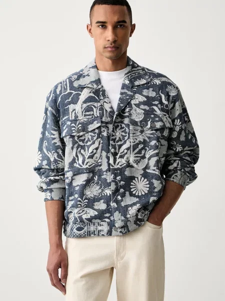 Scotch & Soda krátká bunda modrá