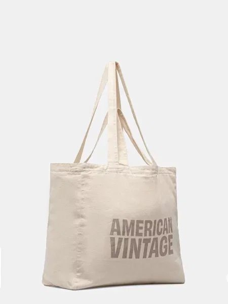 American Vintage torebka beżowa