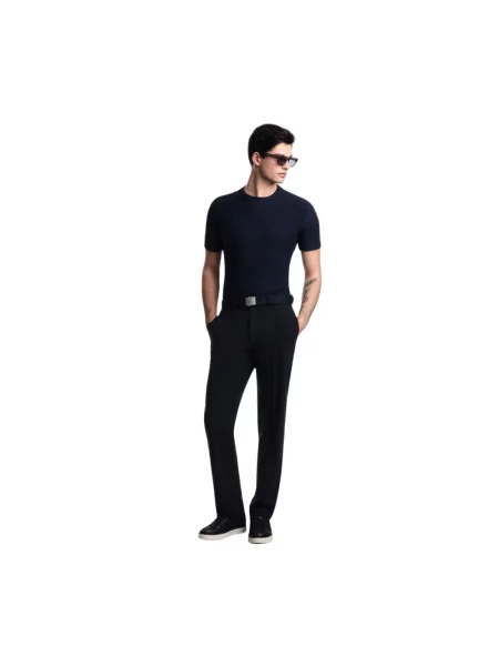 Koszulka Emporio Armani niebieska