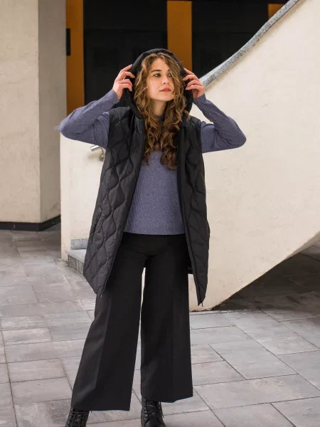 CAT ORANGE Жилет з утеплювачем чорний