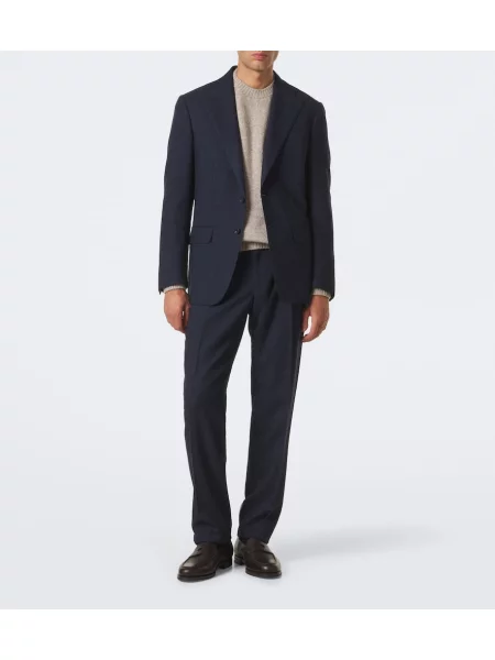 Pulover Thom Sweeney de lână bej