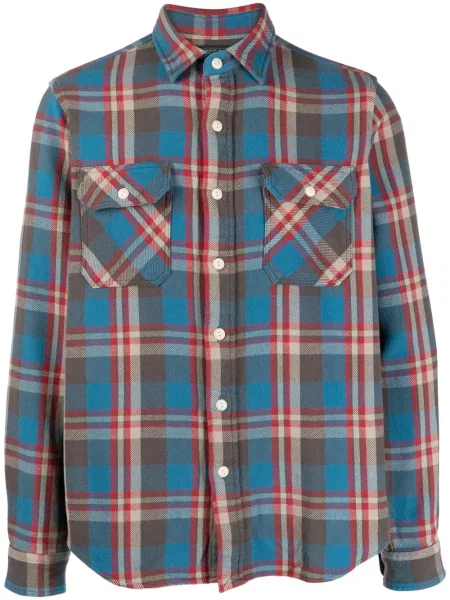 Fleece πουλόβερ Polo Ralph Lauren με στρογγυλή λαιμόκοψη με σχέδιο γκρι