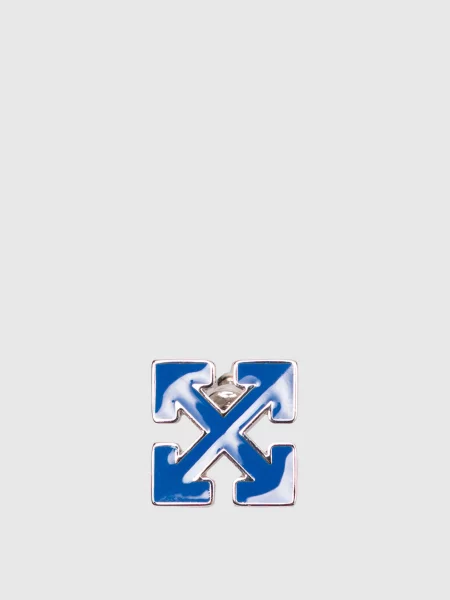 Сережки Off-white сині