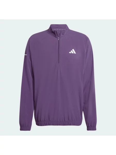 Koszulka Training Essentials Holiday Zip fioletowa
