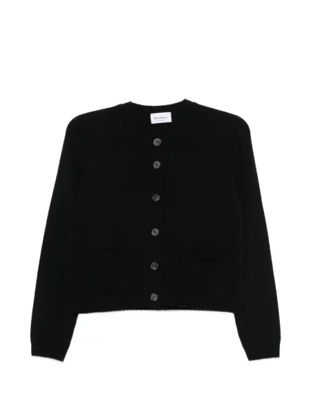 Cardigan Arovescio tricotate negru