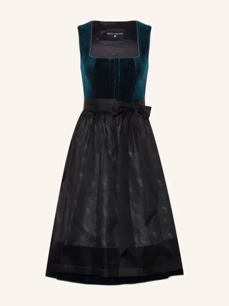 Kinga Mathe Sukienka Bawarska Zamora gruen fuksja