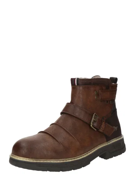 MUSTANG Botine / închis maro
