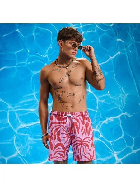 Шорты Cropp красные