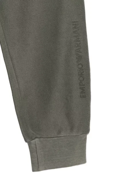 Spodnie dziecięce Emporio Armani zielone