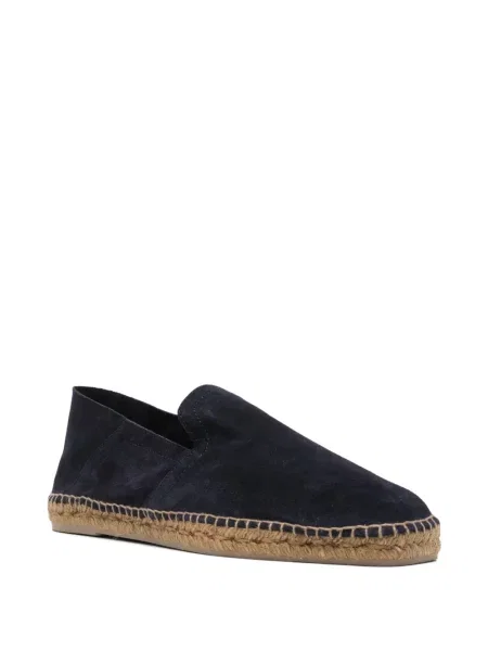 Espadrile Castaner din piele de căprioară albastru