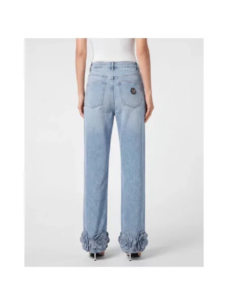 Jeansy Philipp Plein niebieskie