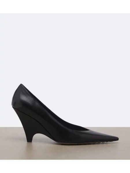 Pantofi cu toc Bottega Veneta din piele negru