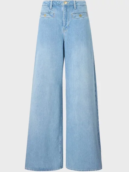 Широкі джинси Karl Lagerfeld блакитні
