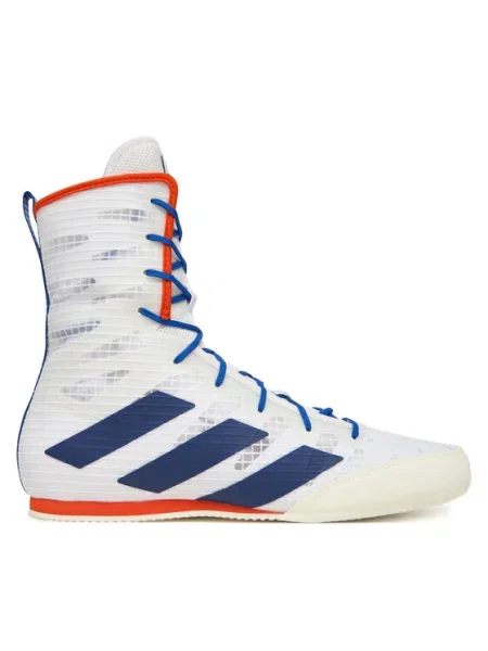 Boxerské topánky adidas Box Hog 4 white/navy biela