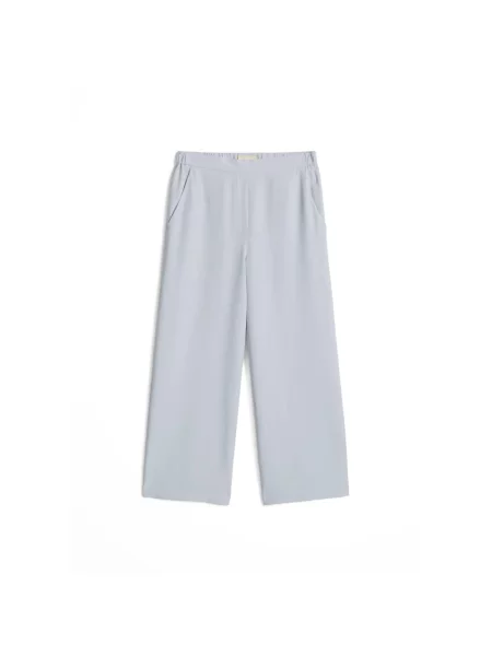 Lniane spodnie lniane Marc O'polo szare