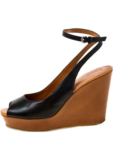 Sandały Marc By Marc Jacobs na koturnie czarne