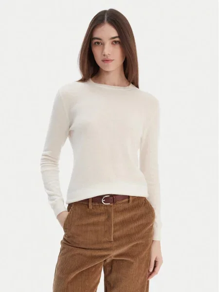 United Colors of Benetton sweter wełniany beżowy