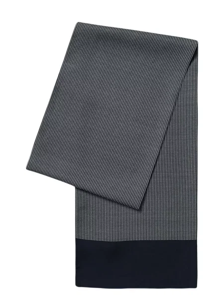 Копринен шал Fursac синьо