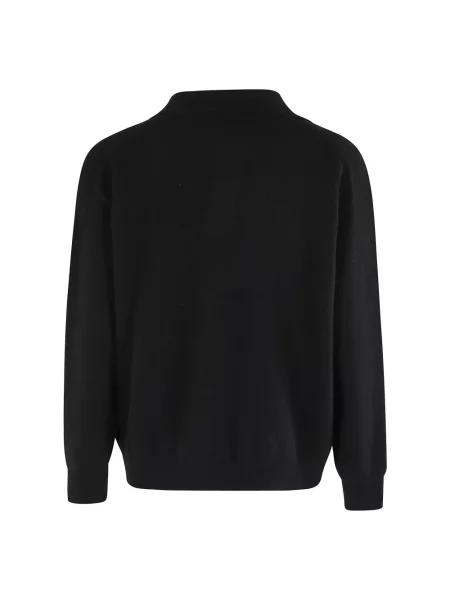 Sweter Roberto Collina wełniany czarny
