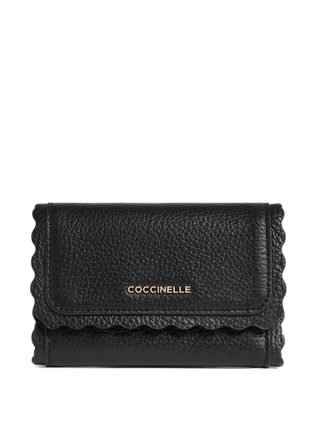 Portofel Coccinelle din piele negru